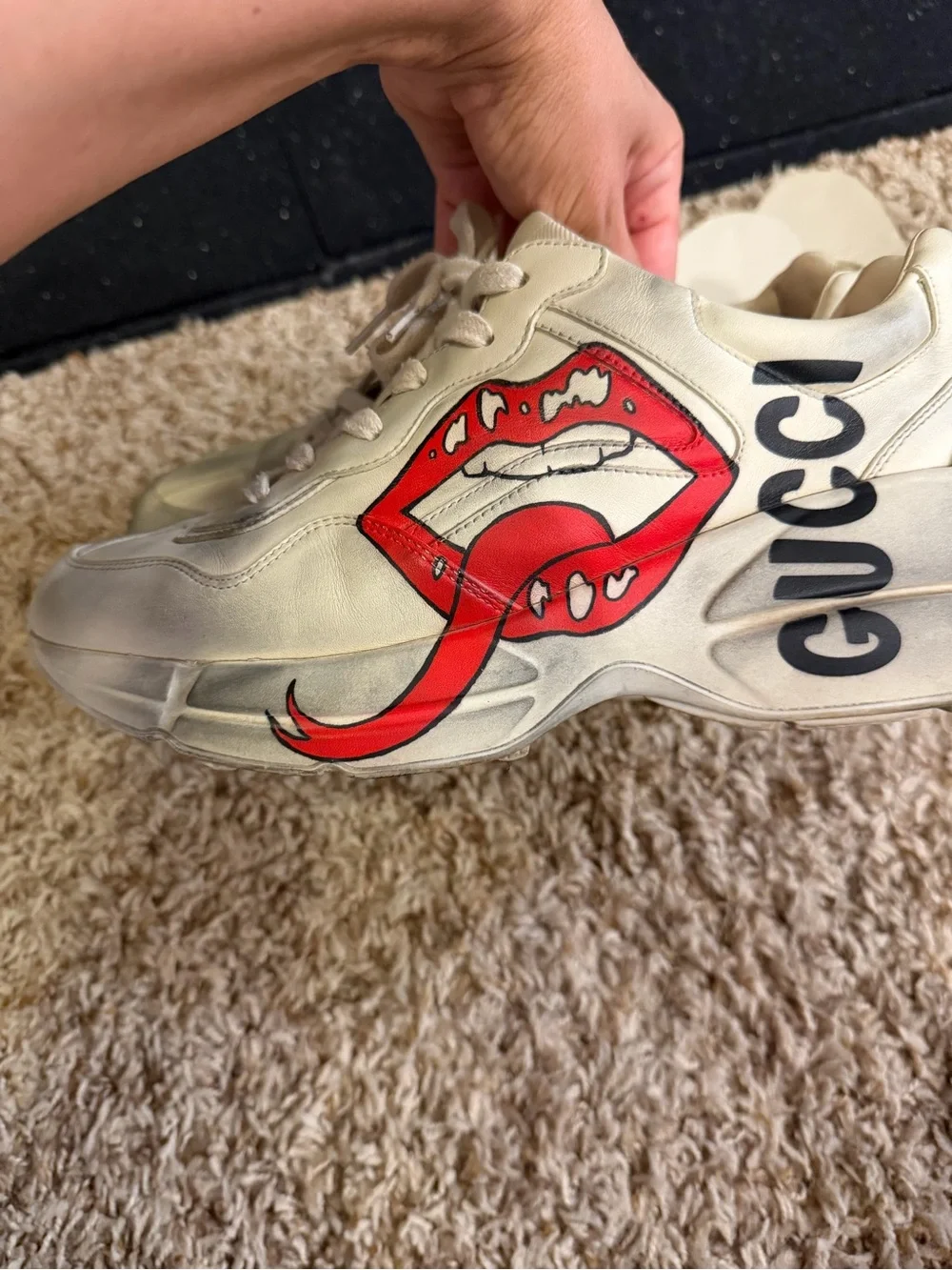 Gucci Rhyton Mouth mens 7.5